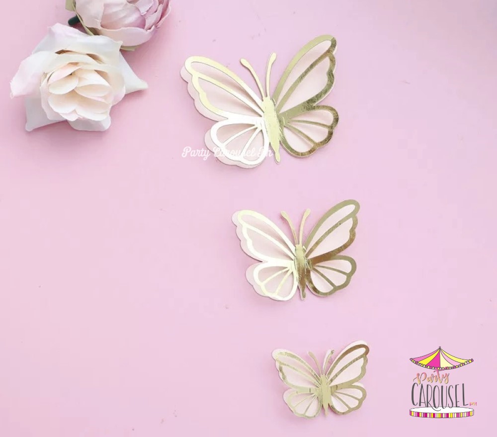 3dbutterflyltpink