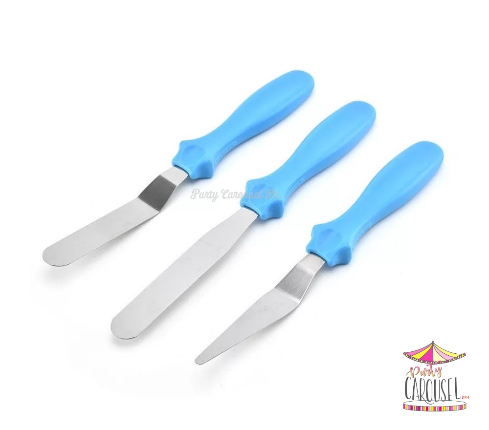 3pcspatulablue