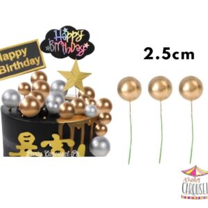 balltopper2.5cmgold
