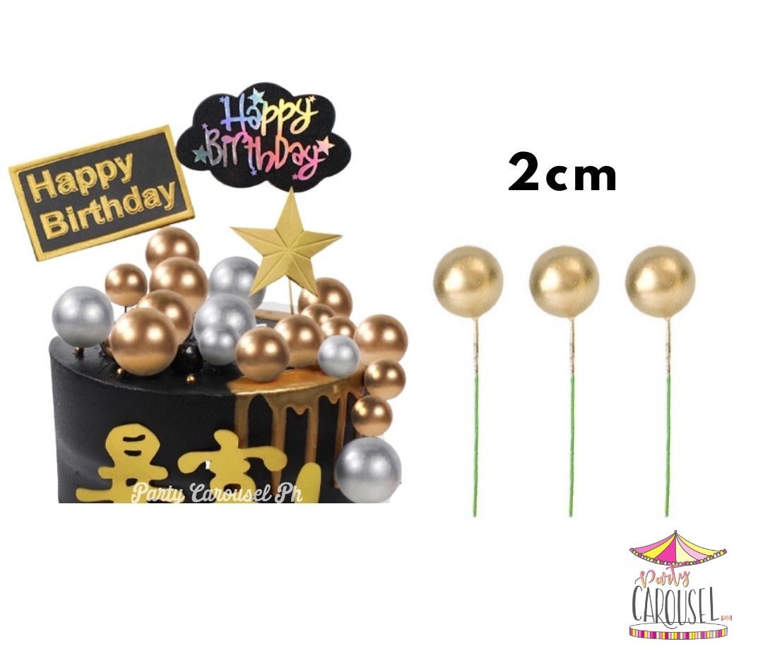 balltopper2cmgold