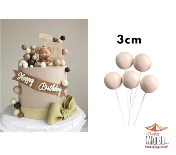 balltopper3cmbeige