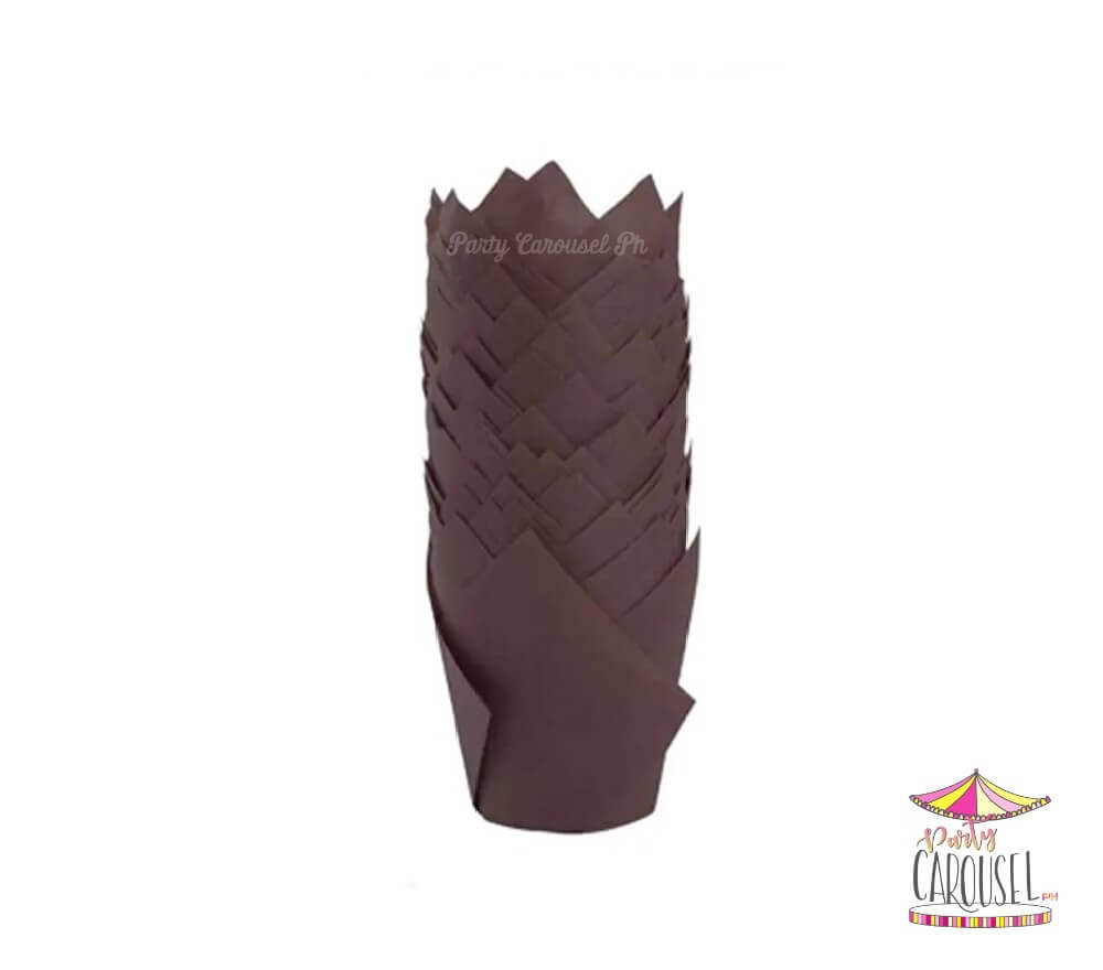 tulipmuffinlinerbrown