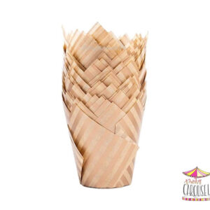 tulipmuffinlinerkhakistripe