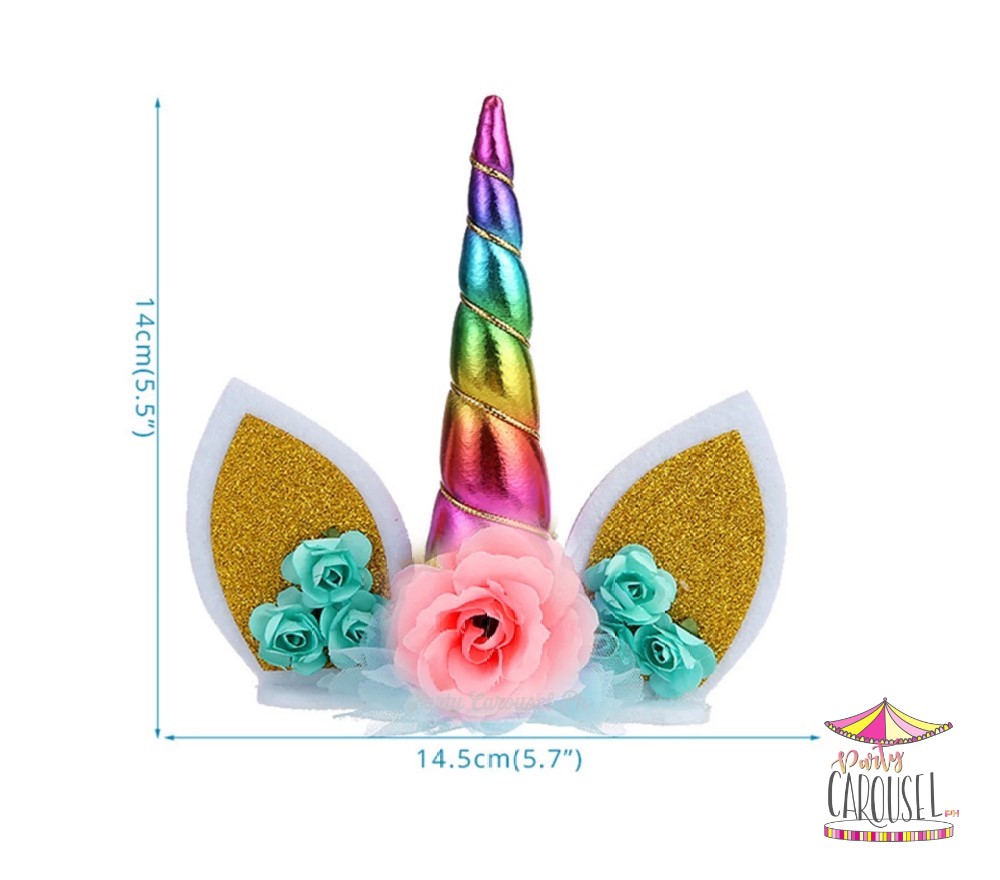 unicorntopperrainbow
