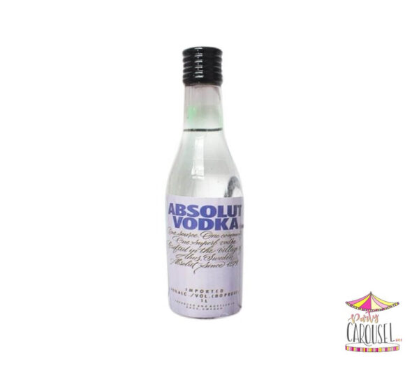 Absolute Mini Miniature Absolut Vodka Topper